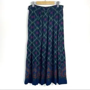 Vintage Pendleton Country Sophisticate Midi Skirt Sz 14