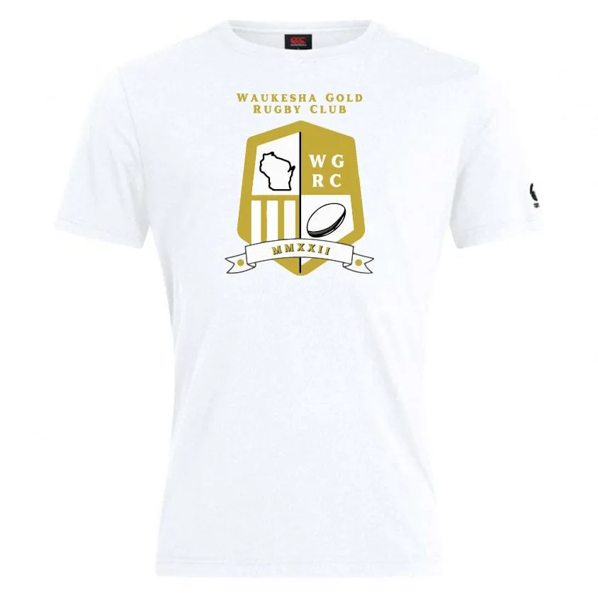 Waukesha Gold Rugby Club Plain Tee by Canterbury