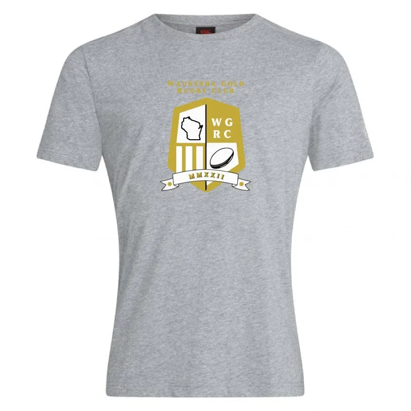 Waukesha Gold Rugby Club Plain Tee by Canterbury