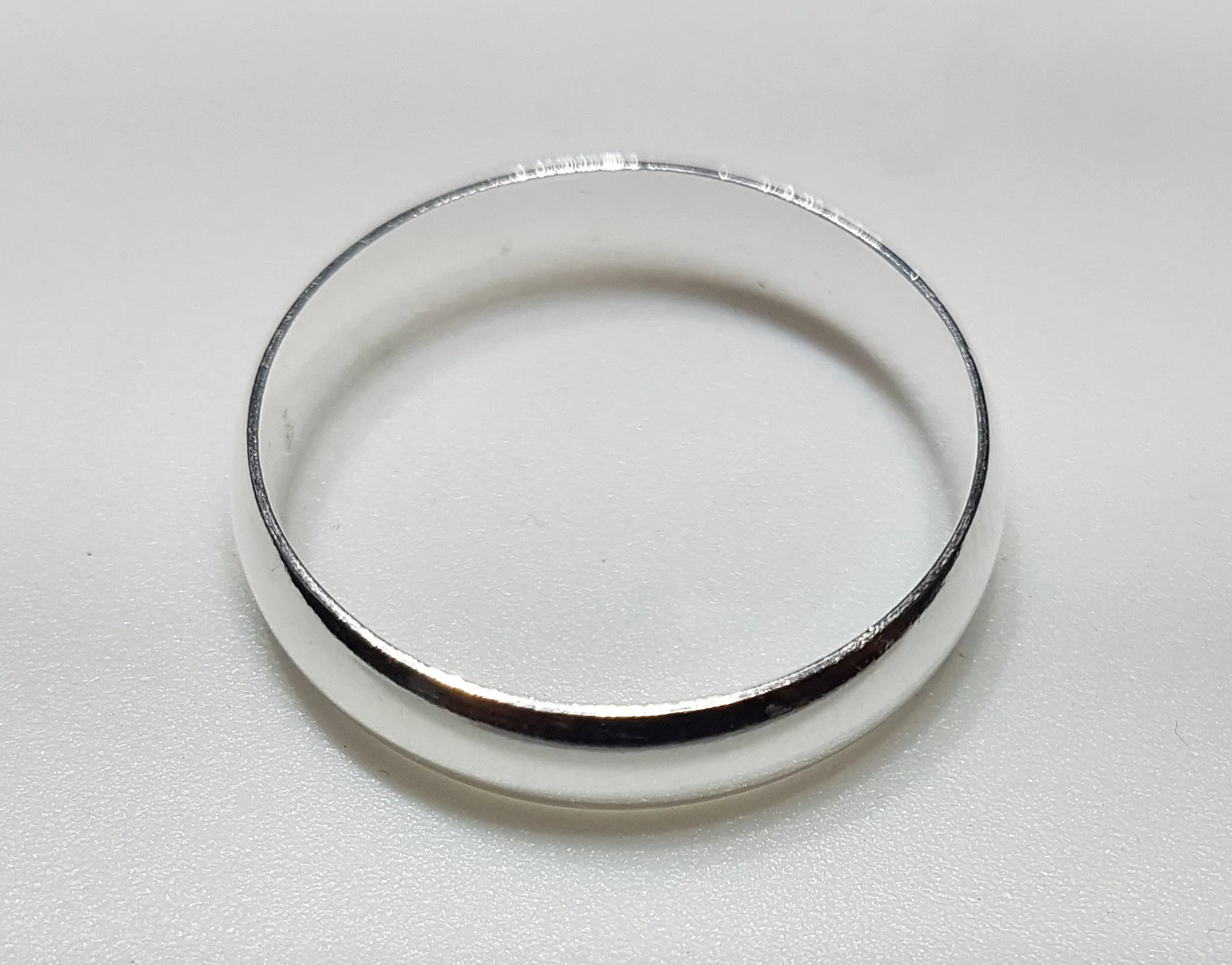 Wedding Band (Silver, Plain)