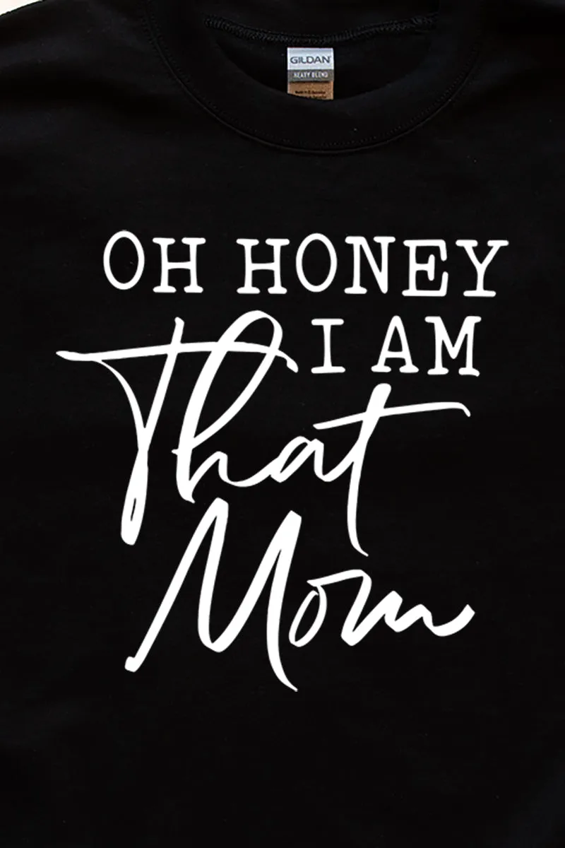 White Honey I'm That Mom Unisex NuBlend Crew Sweatshirt