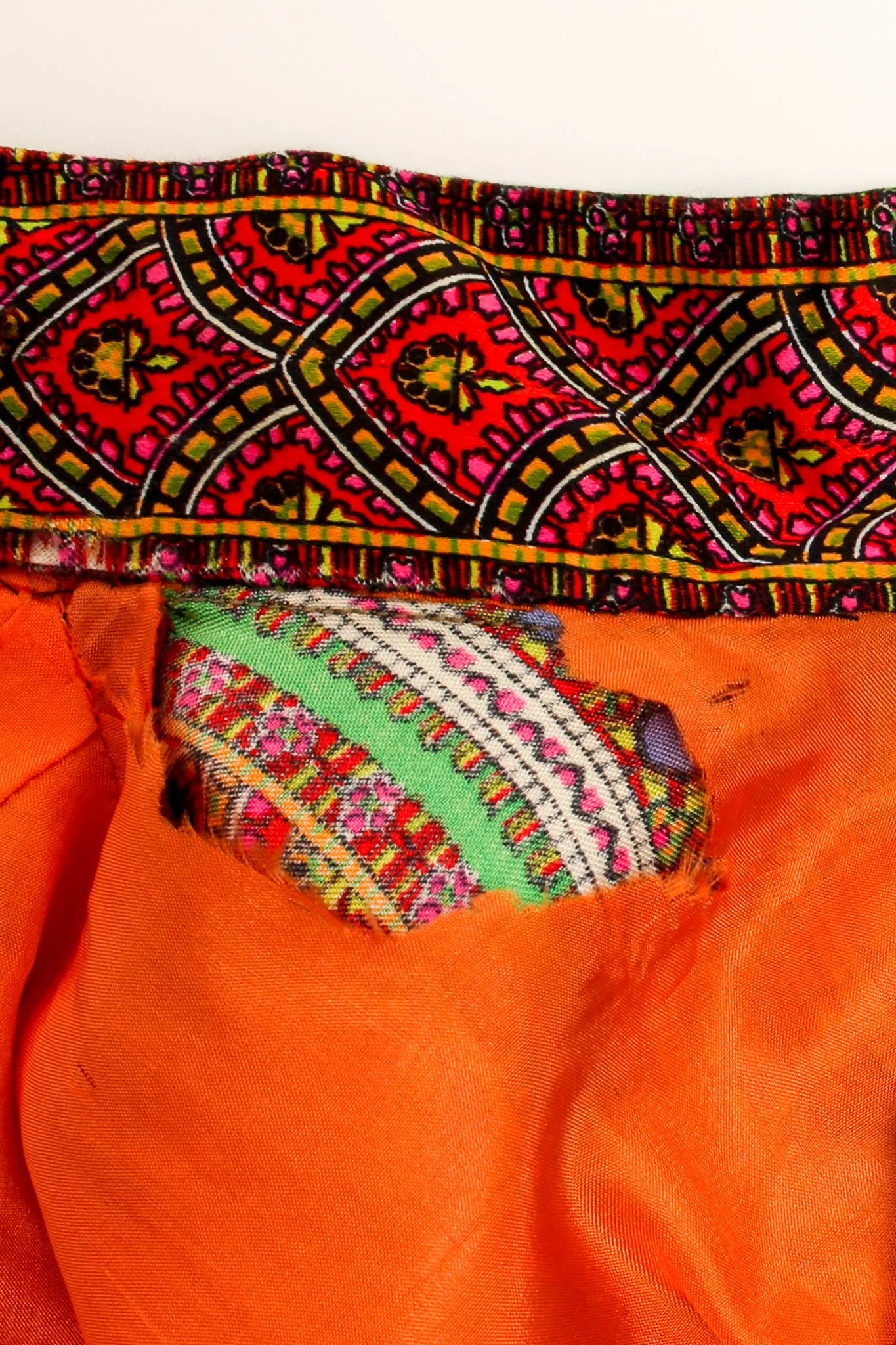 Wide Leg Paisley Silk Jumpsuit