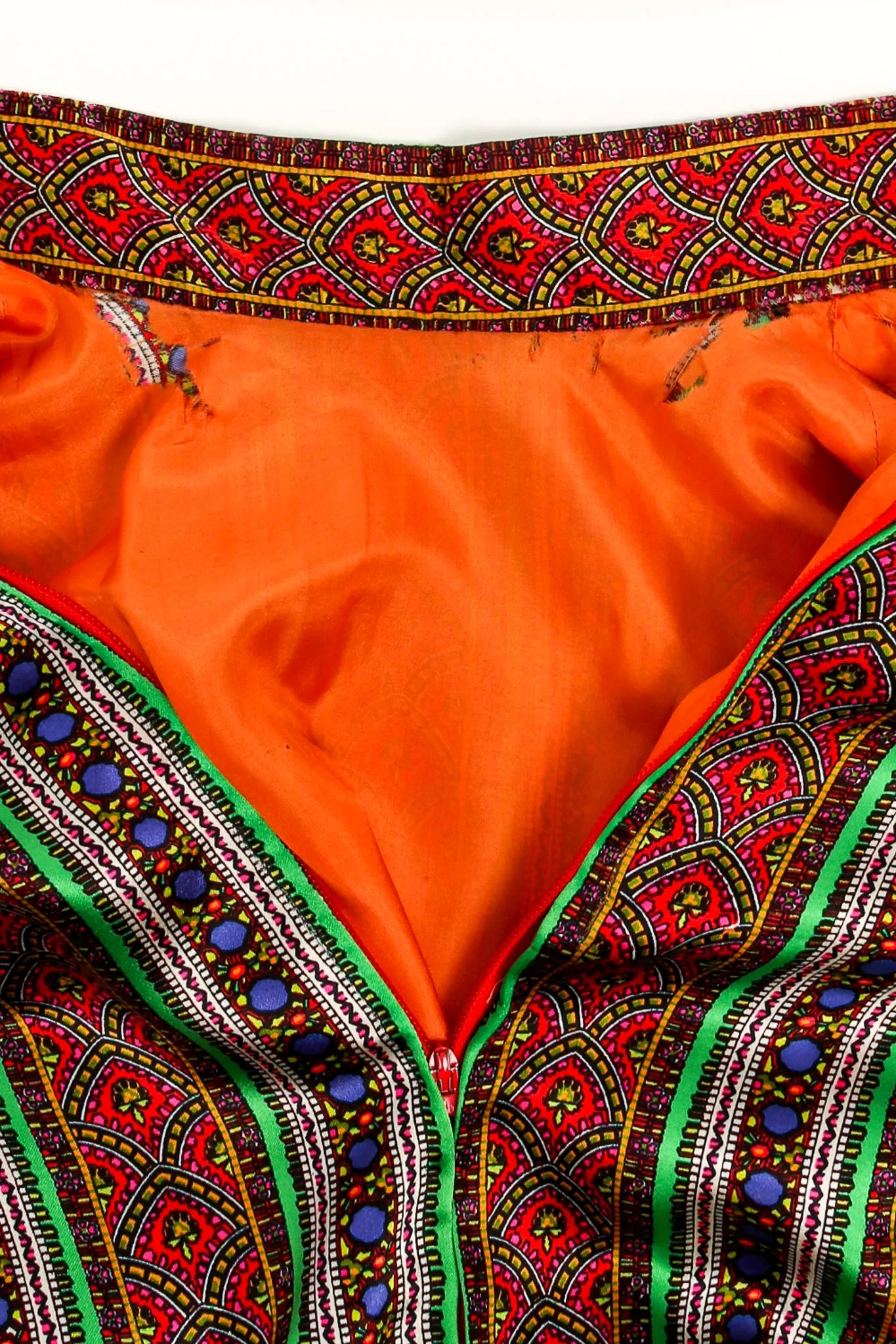 Wide Leg Paisley Silk Jumpsuit