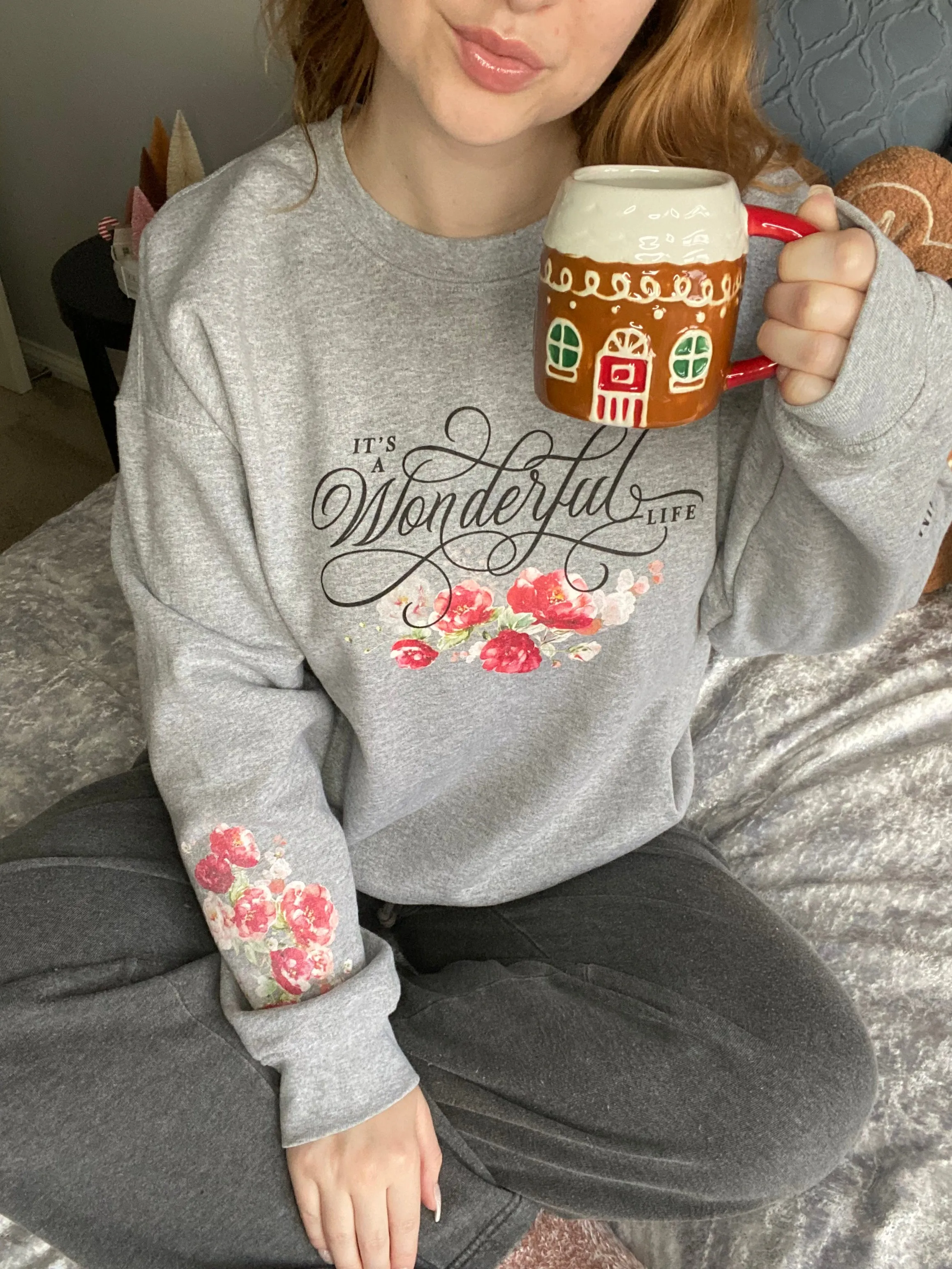Wonderful Life Petals Sweatshirt*
