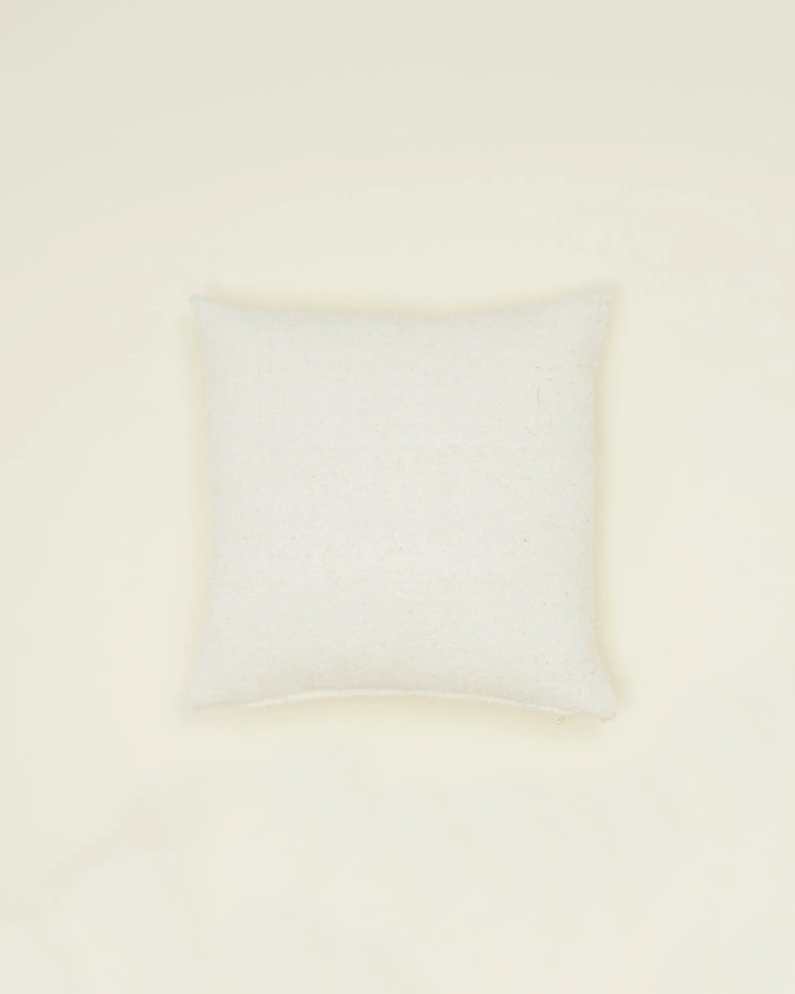 Wool Textured Pillow 20"x20" - Ivory