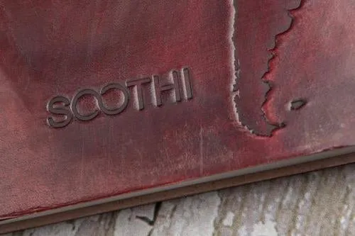 World Map Oversized Large Handmade Leather Journal