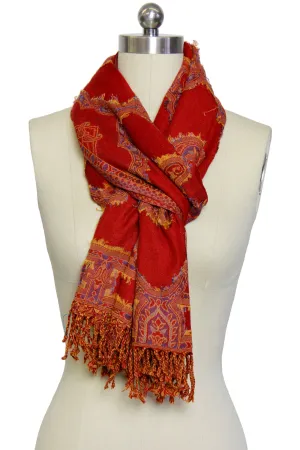 Woven Cutout Scarf