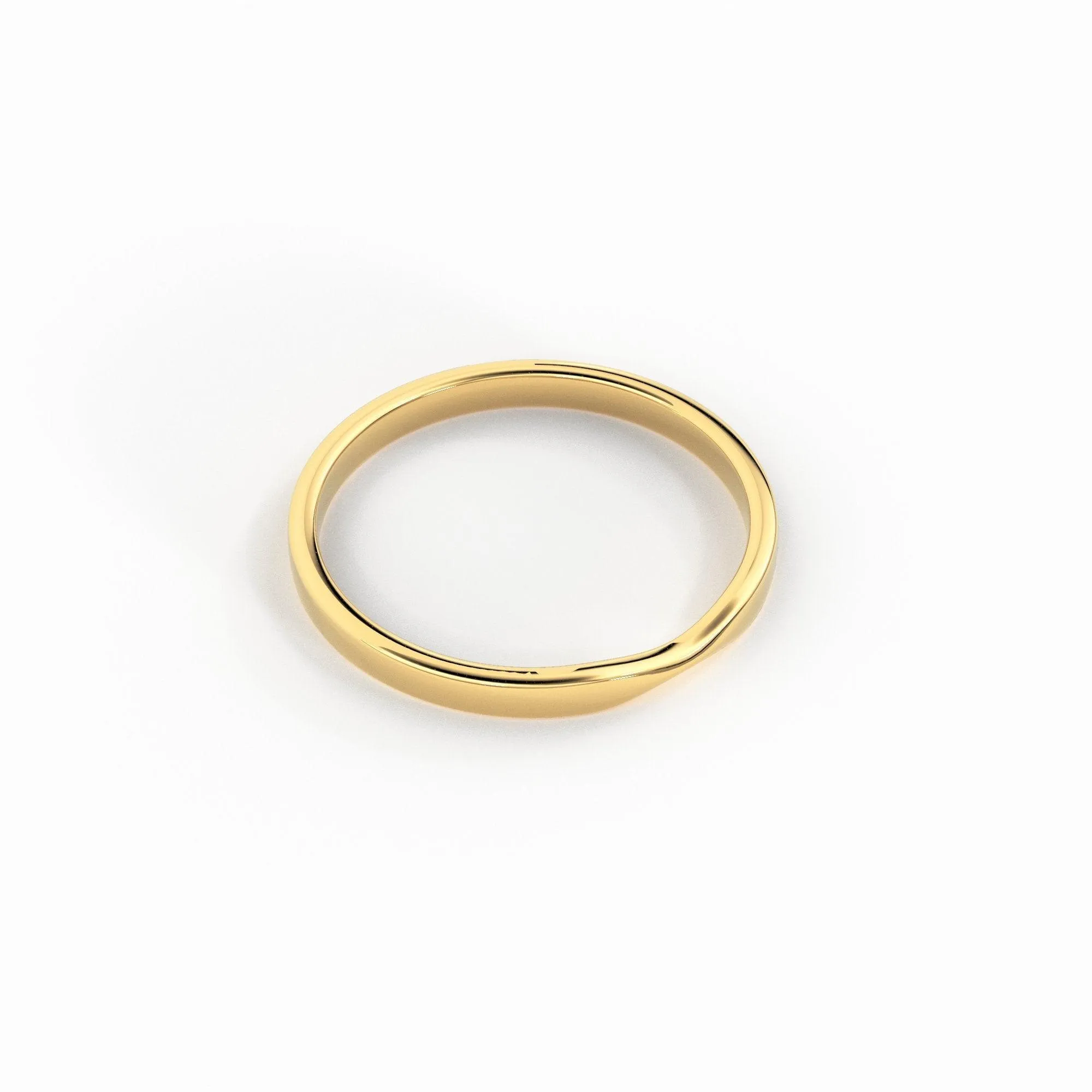 Yellow Gold Wedding Ring, Gold Womens Wedding Band, Simple Gold Band, Twisted Band, Simple Gold Ring, 14k Solid Gold