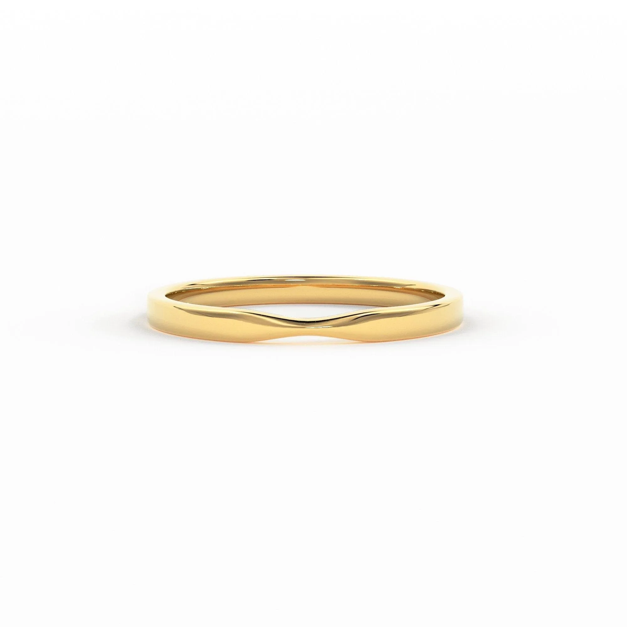 Yellow Gold Wedding Ring, Gold Womens Wedding Band, Simple Gold Band, Twisted Band, Simple Gold Ring, 14k Solid Gold