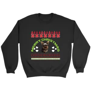 Yorkie Christmas Sweatshirt