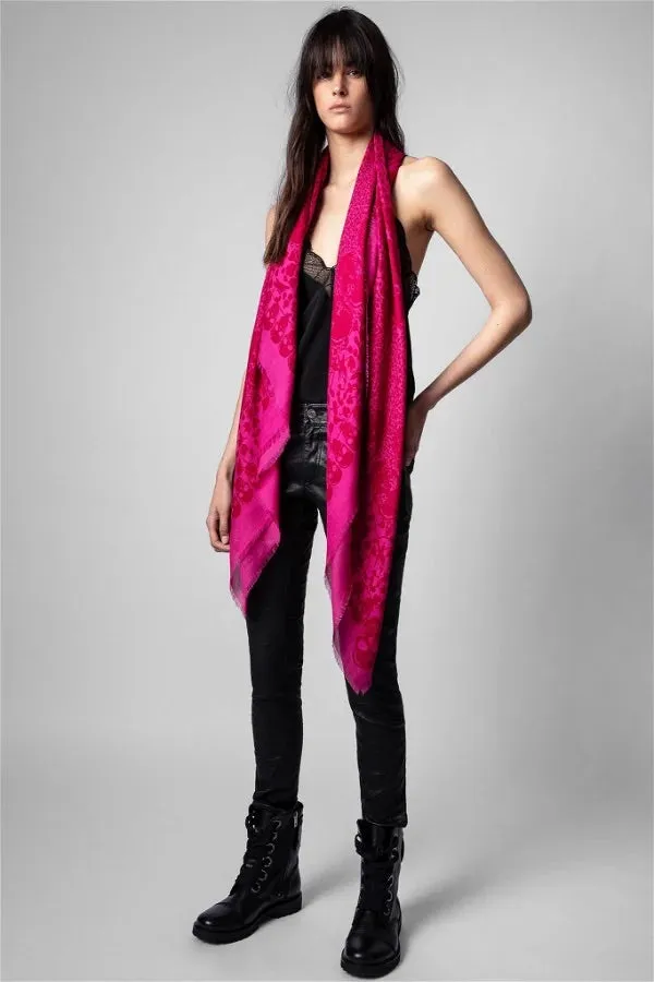 Zadig & Voltaire Kerry Garden Scarf