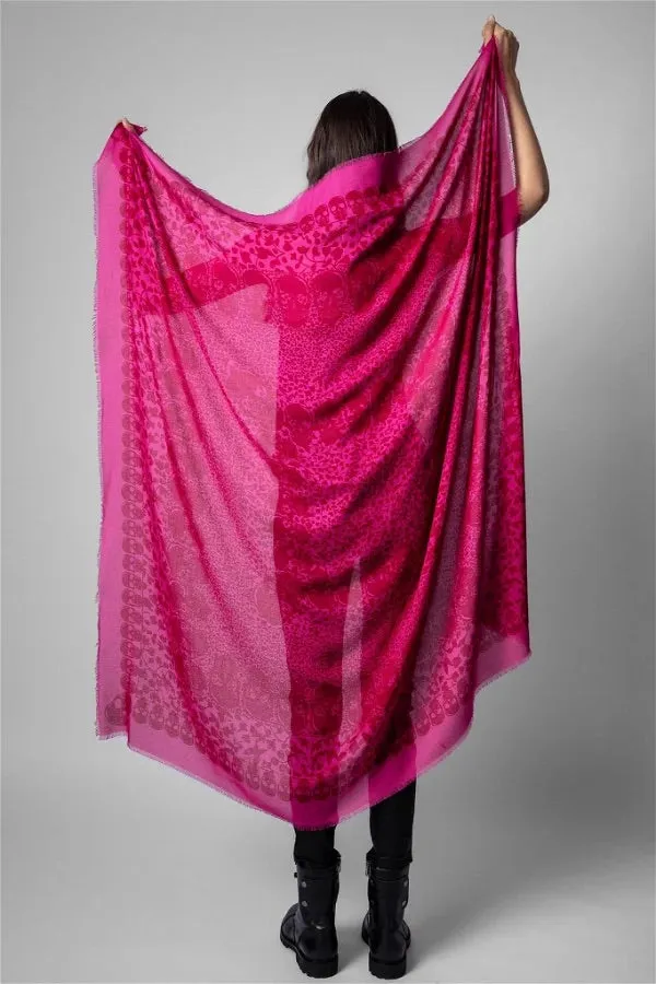 Zadig & Voltaire Kerry Garden Scarf